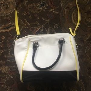 Snakeskin Accent Purse